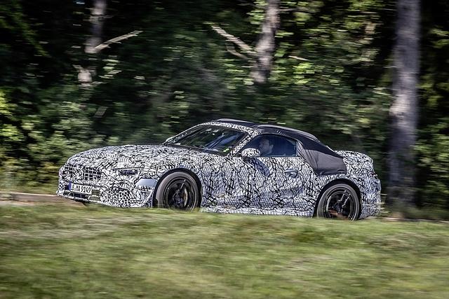 Erprobung Mercedes SL 2021