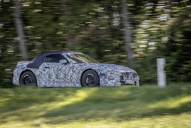 Erprobung Mercedes SL 2021