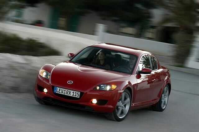 Der Wankel-Sportler RX-8 kam 2003 auf den Markt 