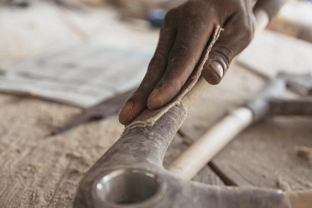 Viel Handdarbeit steckt in der Produktion