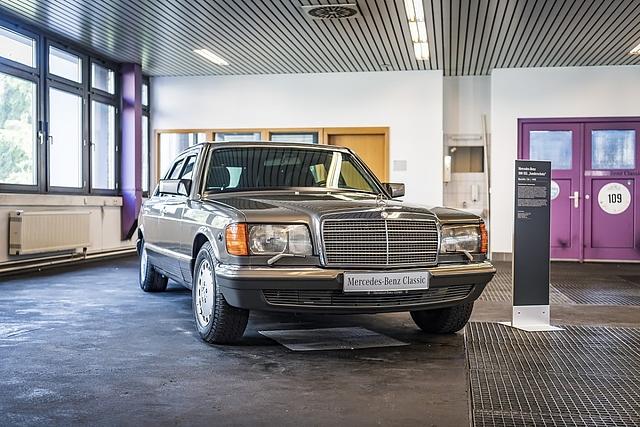Mercedes 500 SEL gepanzert Helmut Kohl