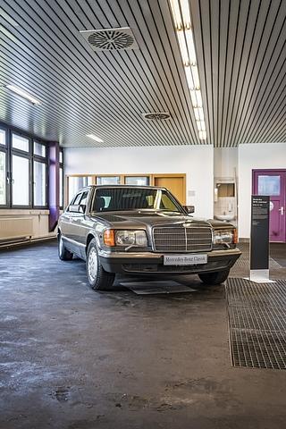 Mercedes 500 SEL gepanzert Helmut Kohl