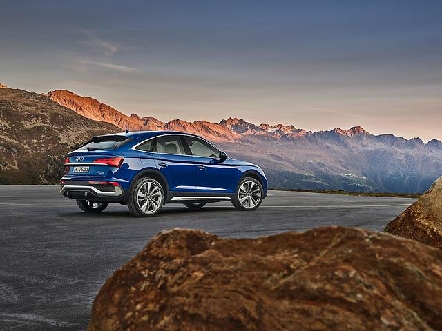 Der Audi Q5 Sportback ist sieben Millimeter länger als der Q5