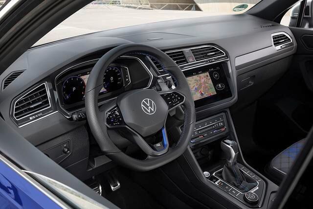 Innen ist er deutlich feiner als die normalen Tiguan