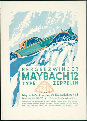 1931 startete der Maybach DS 8 Zeppelin