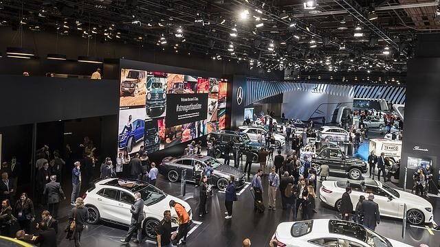 Mercedes Stand NAIAS 2018