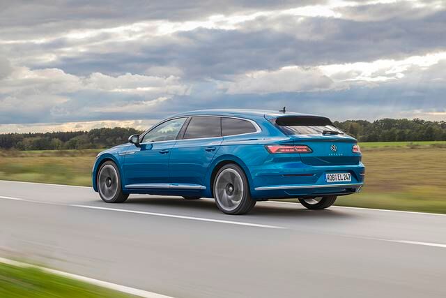 Der Arteon Shooting Brake dürfte in den Verkaufsräumen einiges Aufsehen erregen