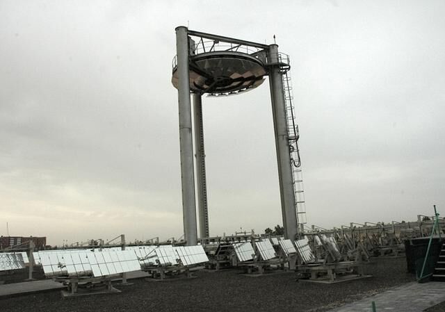 Masdar City: Solarthermisches Kraftwerk