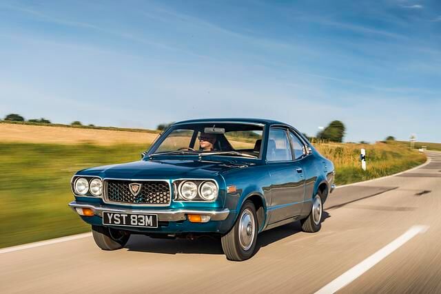 Von den Premieren-Modellen für Deutschland hat nur der RX-3 ein Wankel-Triebwerk unter der Haube