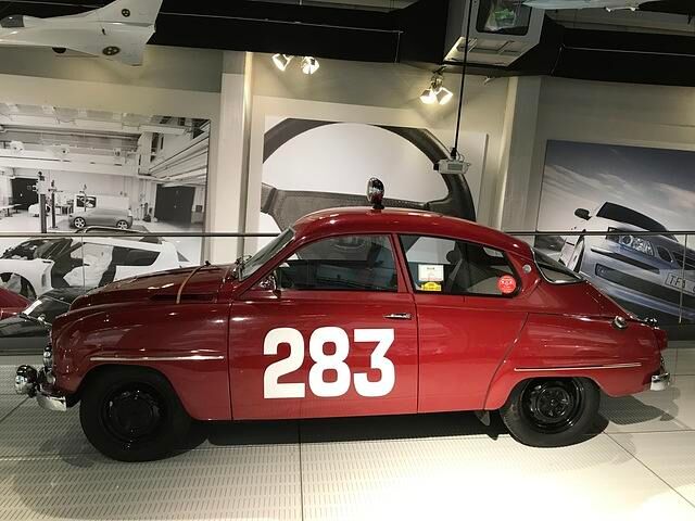 Mit dem Saab gewann Eric Carlsson die Rallye Monte Carlo
