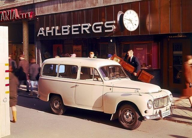 Als vielseitiger Kombi Duett hat der Buckel-Volvo die Limousine überlebt