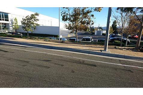 An dieser Stelle endete das Leben von Paul Walker.