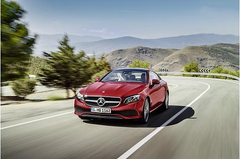 Mercedes E-Klasse Coupé 2017 - auf Wunsch auch mit Luftfederung