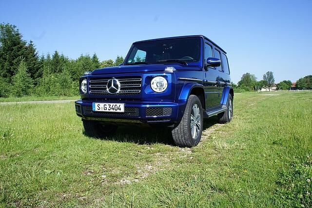 Die Mercedes G-Klasse 350 d kommt auf jedem Terrain zurecht