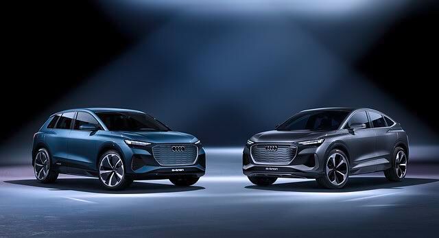 Audi Q4 Sportback E-Tron Concept  - Doppelstart aus dem Baukasten  