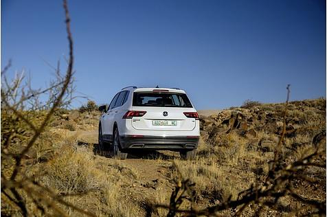 VW Tiguan Allspace Prototyp in Südafrika