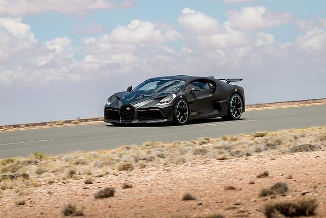 Erprobung Bugatti Divo