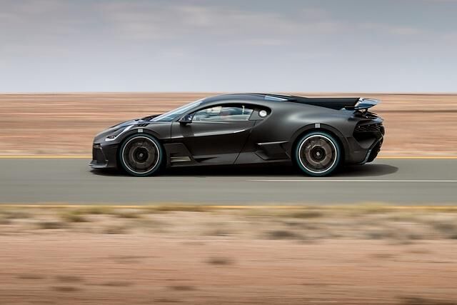 Erprobung Bugatti Divo