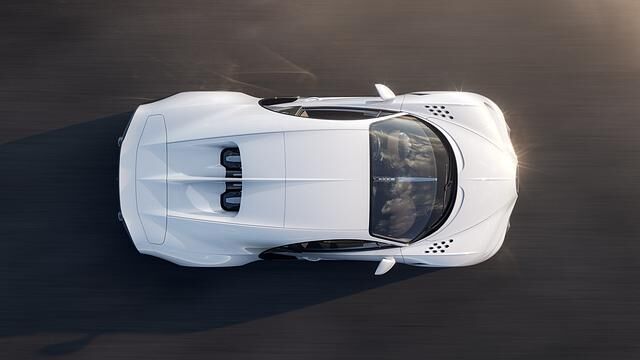 Eine Besonderheit des Chiron Super Sport sind seine Abluftlöcher in den vorderen Kotflügeln