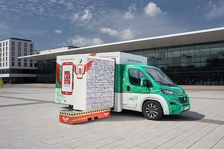 Rinspeed City Snap - Mobiler Briefkasten für die IAA Rinspeed City Snap - Mobiler Briefkasten für die IAA