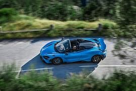 McLaren 765LT Spider  - Das Langheck öffnet sein Dach