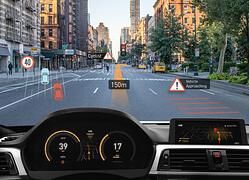 Head-up-Displays  - Kleiner Projektor für großes Kino 