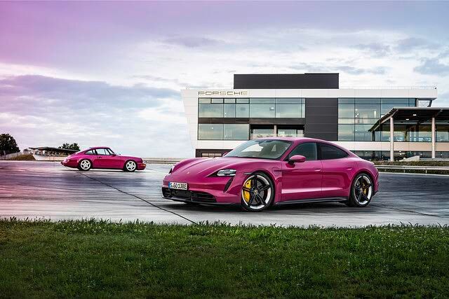 Porsche Taycan Modellpflege - Jetzt wird’s bunt