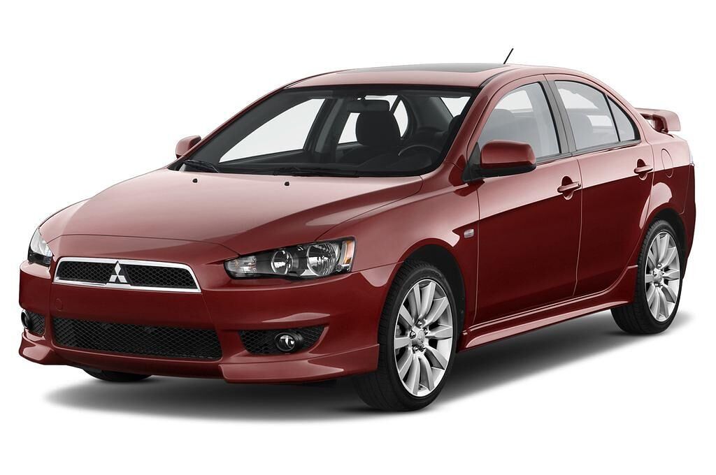 Mitsubishi Lancer (Baujahr 2010) Intense 5 Türen seitlich vorne