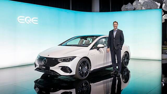 Der Mercedes EQE ist ein kleiner EQS