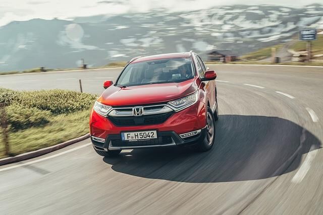 Beim Honda CR-V wirkt der Verbrenner nur ausnahmsweise auf die Räder