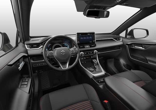 Das Cockpit mag zwar noch immer vergleichsweise nüchtern wirken, ist aber sehr viel nobler als alles, was Suzuki bislang zu bieten hatte