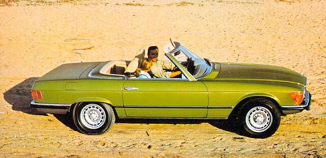 Mercedes-Benz Typ 350 SL Baureihe R107 ab 1971