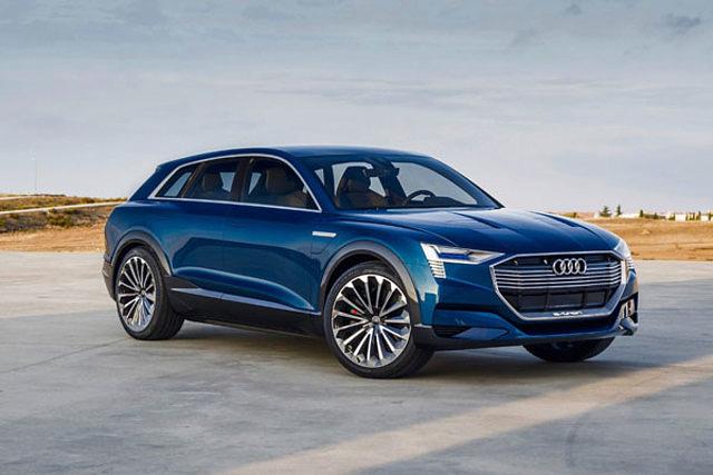 <h2 class='text-lg font-medium md:text-xl md:font-semibold'>Platz 7: Audi E-Tron – weil er futuristisch ist</h2><p>B&uuml;hne frei f&uuml;r das erste deutsche Elektro-SUV &ndash; den Audi e-tron quattro. Seine Elektromotoren &ndash; ganze drei St&uuml;ck pro Auto &ndash; leisten zusammen 320 kW oder 435 PS. Dank der Lithium-Ionen-Batterie mit 95kWh wird die Reichweite auf ungef&auml;hr 500 Kilometer gesch&auml;tzt.</p>
<p>Optisch ist der Audi ein kantiger Hingucker und lehnt sich auch in Serie sehr an das Konzeptfahrzeug, welches 2015 auf der IAA in Frankfurt vorgestellt wurde. Es ist nicht abwegig, dass der e-tron &uuml;ber ein Dach mit Solarzellen verf&uuml;gen wird, auch wenn diese zun&auml;chst nur f&uuml;r die Assistenzsysteme Strom liefern werden. Man ahnt schon &ndash; dieser Audi ist nicht nur zukunftsweisend. Er ist futuristisch, wie ein Gast aus dem Star Trek Universum.</p>
<p>Wof&uuml;r ist der e-tron gut? Wie schon der Leaf bringt uns der e-tron die Zukunft n&auml;her. Doch w&auml;hrend der Leaf sich preislich noch im bezahlbaren Rahmen befindet, wird der e-tron deutlich dar&uuml;ber liegen. Offiziell gibt es noch keine Preisangaben zu diesem Modell.</p>
