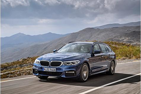 BMW 5er Touring der Baureihe G30; Jahrgang 2017