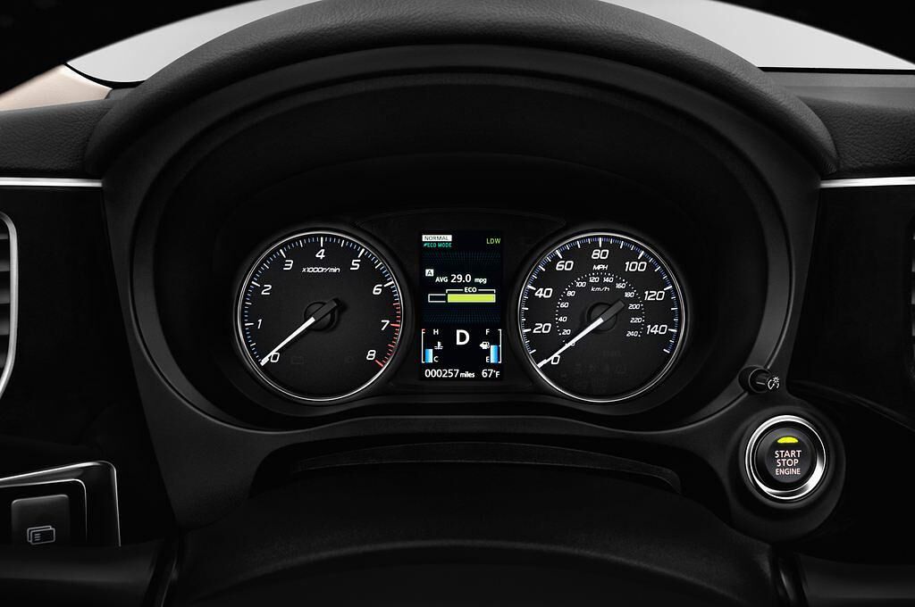 Mitsubishi Outlander (Baujahr 2013) INSTYLE 5 Türen Tacho und Fahrerinstrumente