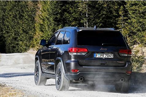 Mehr als 190 km/h sind mit dem Jeep Grand Cherokee Trailhawk nicht drin