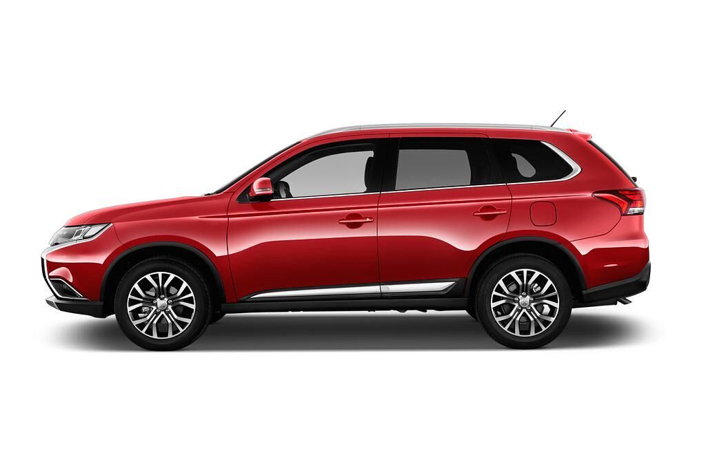 Mitsubishi Outlander (Baujahr 2016) Plus 5 Türen Seitenansicht