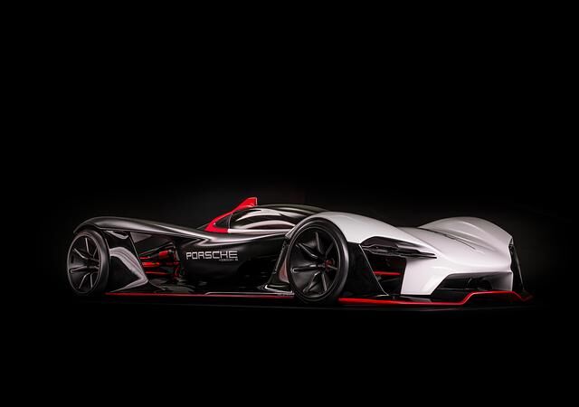 Porsche Vision E aus 2019