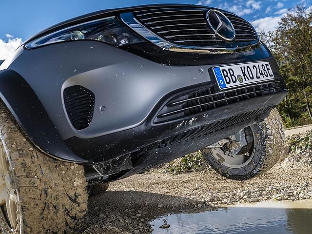 Der Mercedes EQC 4x4² zeigt, was mit einem elektrischen Allradantrieb alles möglich ist