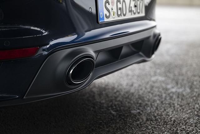 Der Sportauspuff sorgt für satten Sound