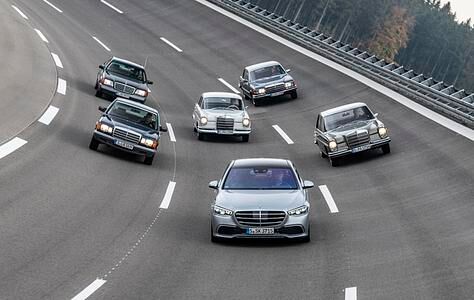 Tradition: 70 Jahre Mercedes-Benz S-Klasse - Leitstern in der Luxusklasse