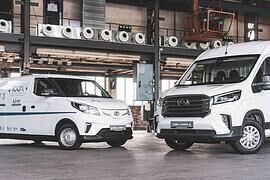 Maxus stellt elektrische Lieferwagen vor - Unbekannte Größen