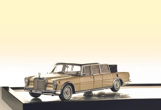 Das Mercedes-Benz 600 Landaulet des deutschen Herstellers CMC trägt 2020 den Titel "Supermodell des Jahres"