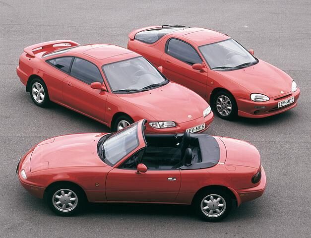 Mazda brachte 1991 den MX-3 V6