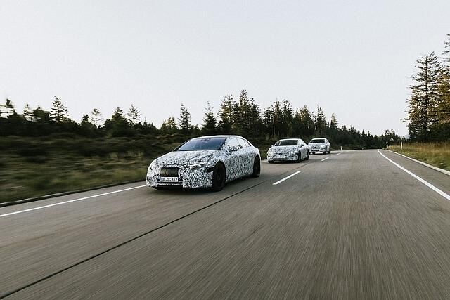 Mercedes EQS Flotte
