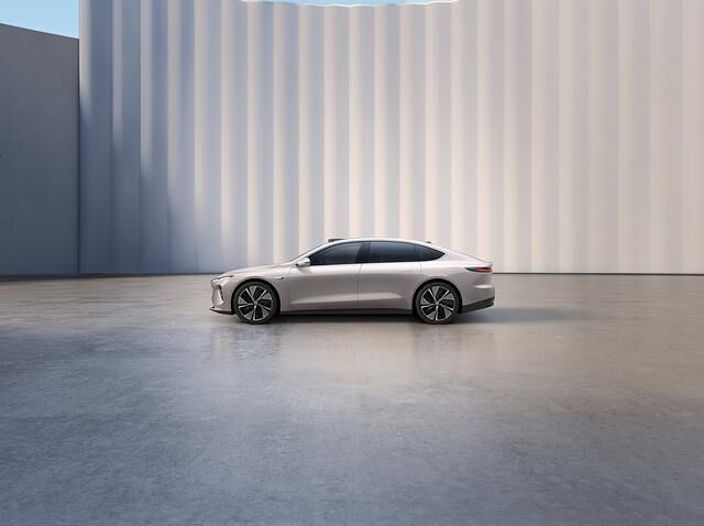 Unter anderem dank der mit den Türblechen bündigen Griffe ist der ET7 besonders windschlüpfig