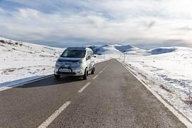 Nissan e-NV200 Winter Camper Concept  - Elektrisches Wohnen im Schnee 