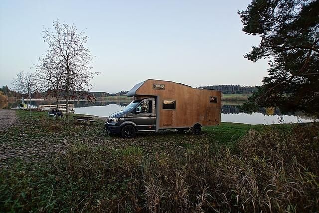 Eine 3,5 Tonnen Version des Holzmobils ist bereits in Planung
