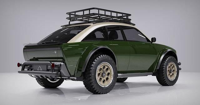 Der Safari-Look des Jax CUV ist etwas martialisch ausgefallen