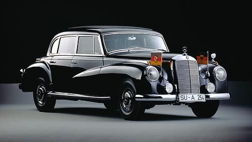 Tradition 70 Jahre Mercedes-Benz 300 („Adenauer“ W 186 II bis W 189) - Keine Experimente beim Kanzler-Wagen